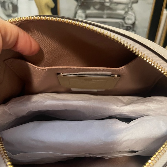 NWT Coach Handbag Madi Crossbody With Ladybug Floral Print Gold. Retail $400. - Picture 9 of 13